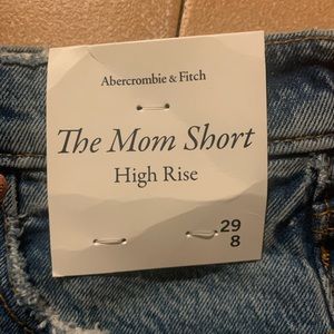 Abercrombie High Rise Mom Shorts